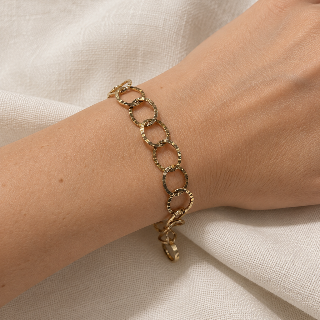 Pulsera de eslabones en Plata