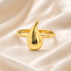 Anillo Gota de Oro 18k