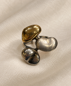 Anillo Bicolor en Oro y Plata