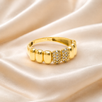Anillo Dúo Pavé