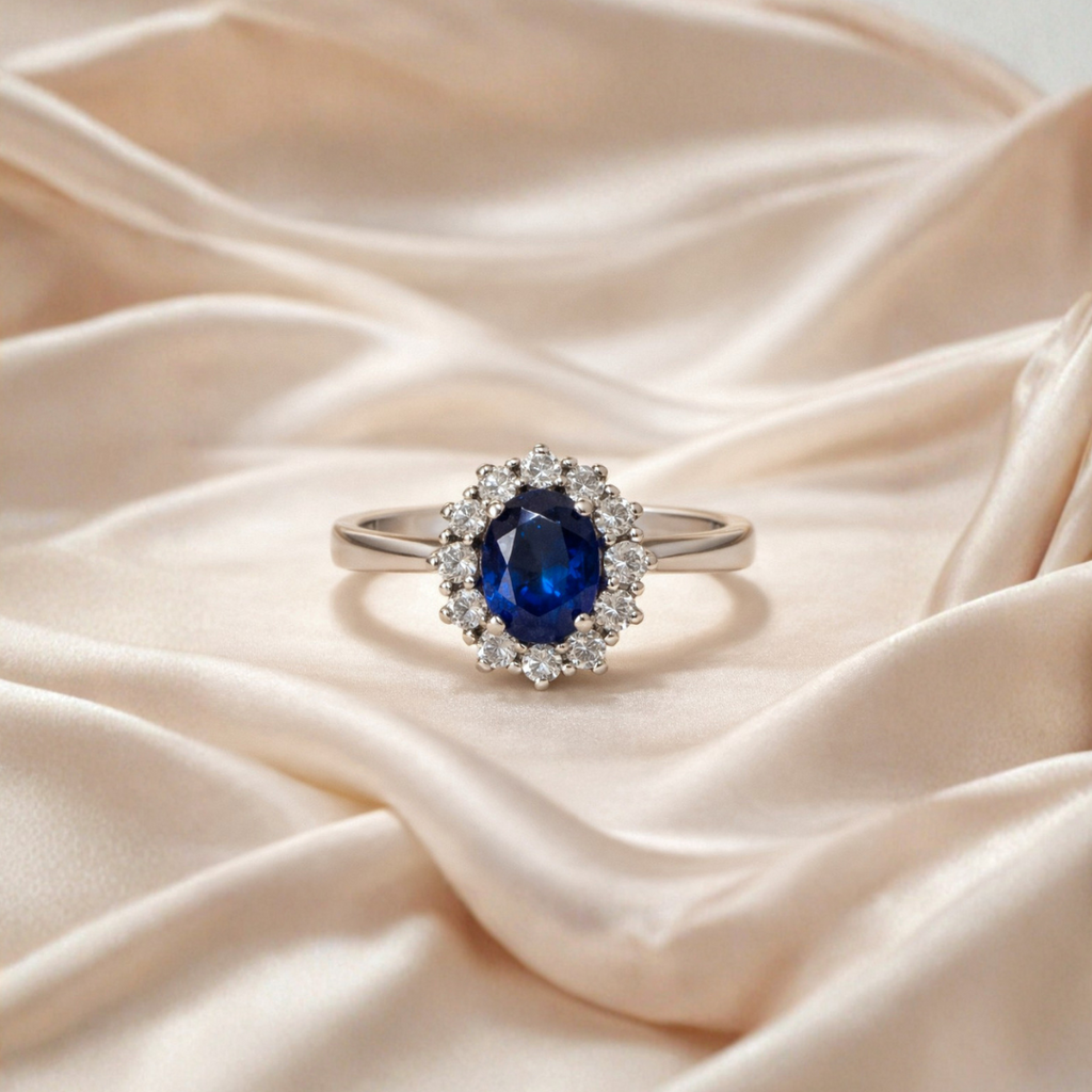 Anillo Plata Lady Di