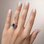 Anillo Plata Lady Di