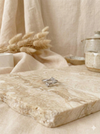 Anillo Toi Et Moi Oro Blanco y Diamantes