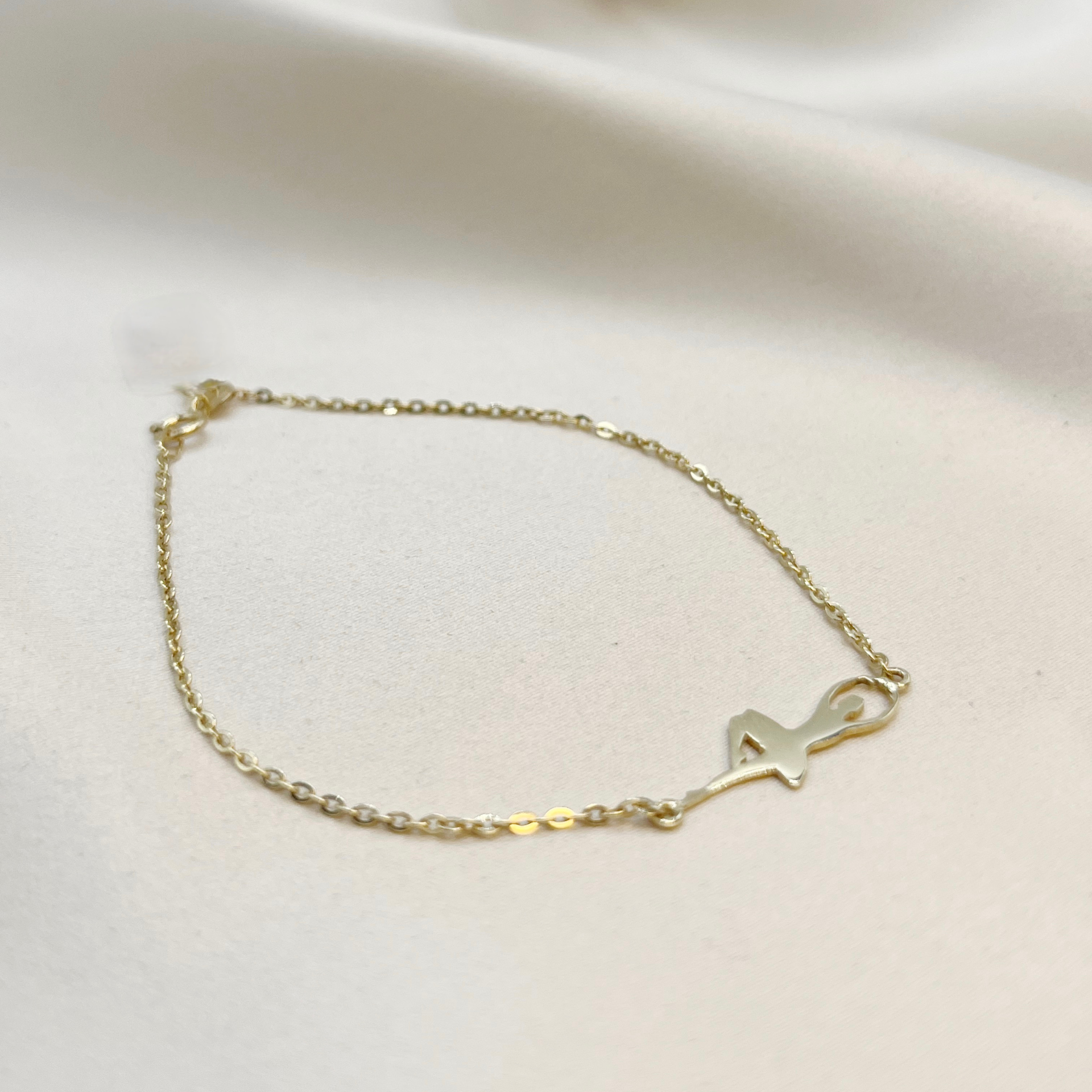 Pulsera Bailarina en Oro Amarillo 18k